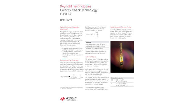 E3846A  Polarity Check Technology